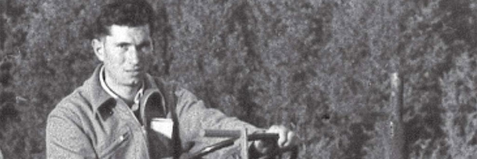 Max Robin, fondatore dei Vivai Robin nel 1948