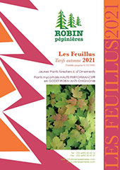 Catalogue Robin des plants feuillus